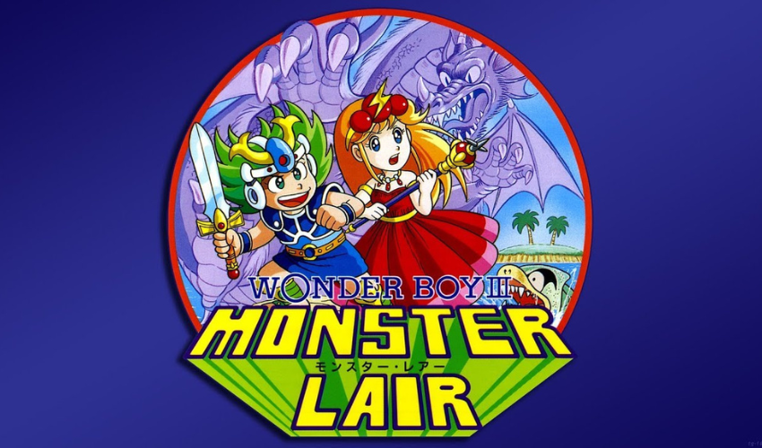 Wonder Boy III Monster Lair logo