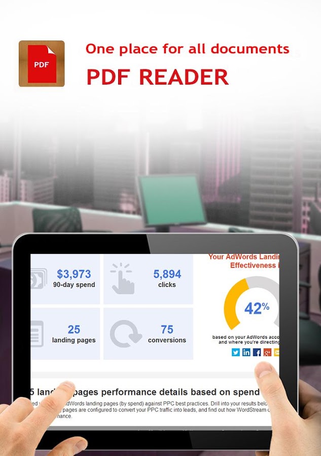 PDF File Reader Screenshot