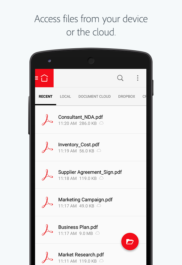 Adobe Acrobat Reader Screenshot